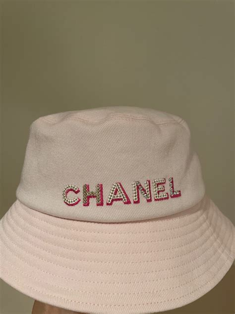 chanel spa headband|Chanel bucket hat 2022.